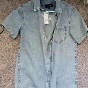 Pacsun denim button town